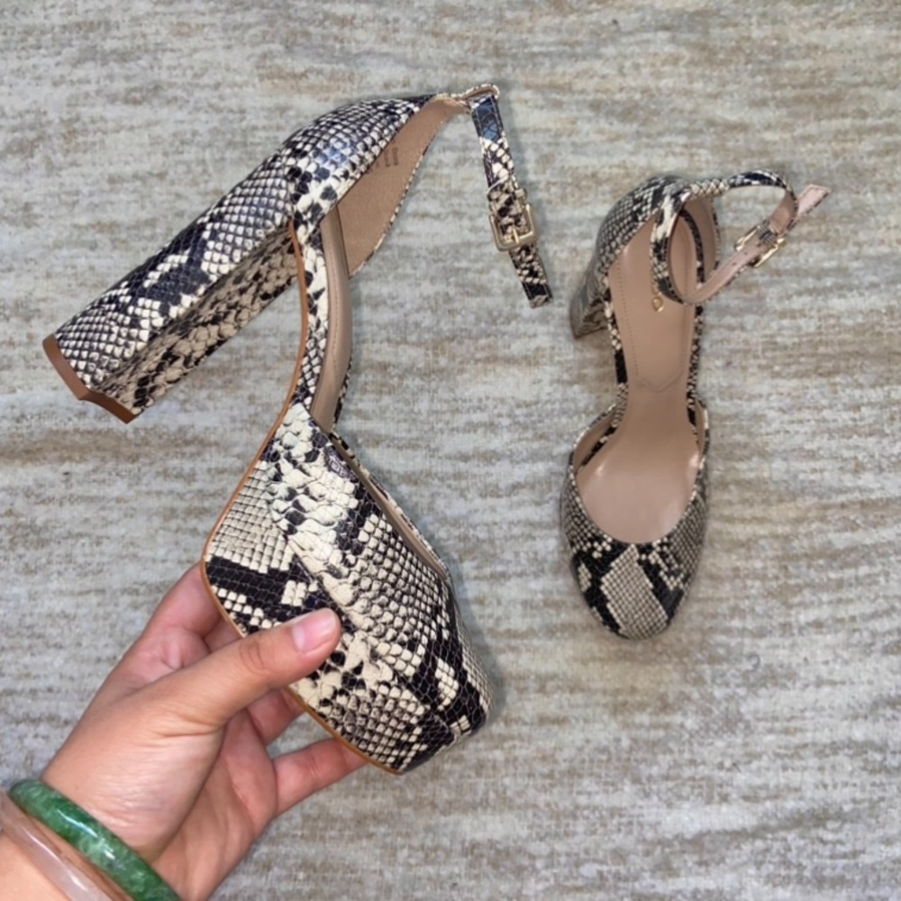 Aldo Animal Print Heels